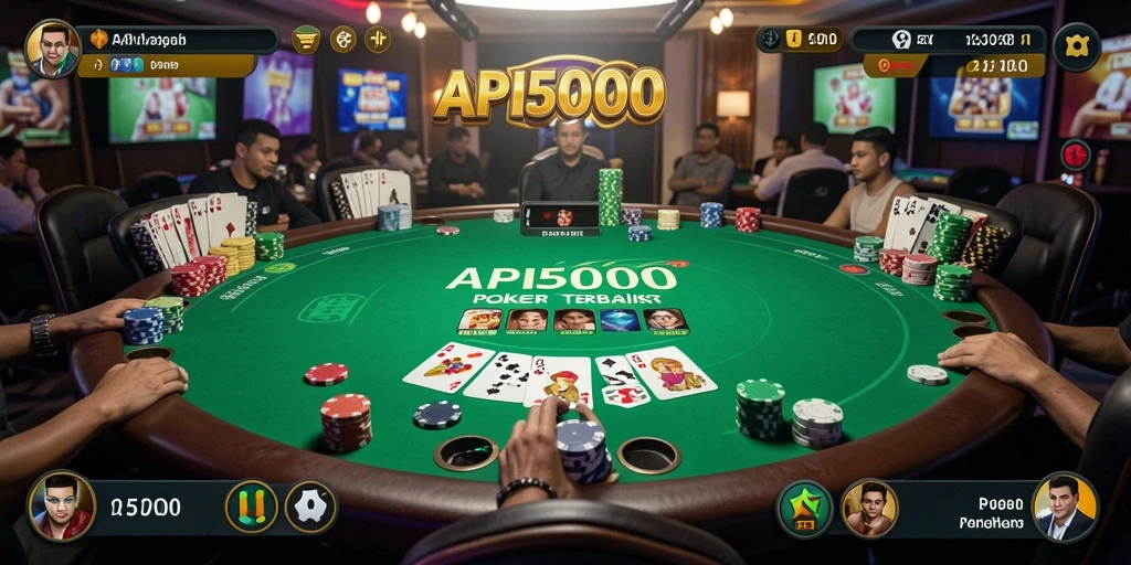 Tampilan gameplay seru dan kompetitif di API5000.