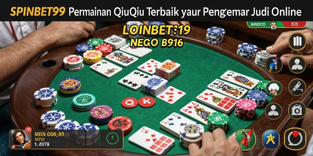 Gameplay seru dan mendebarkan di SPINBET99 saat bermain QiuQiu.
