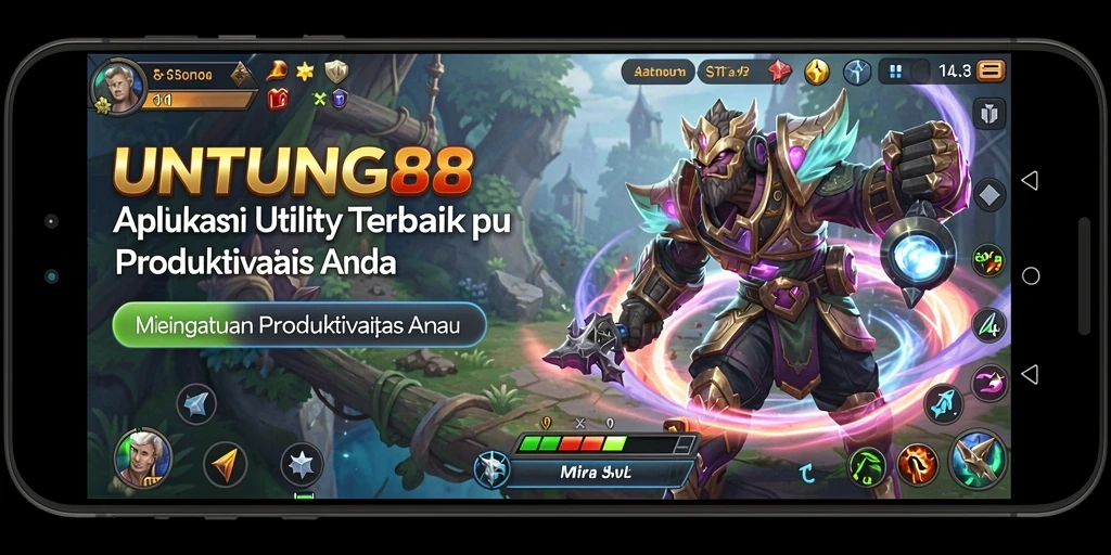 Tampilan utama UNTUNG88 dengan fitur pengelolaan waktu yang menarik.